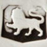 Lion Passant Sterling Silver Hallmark