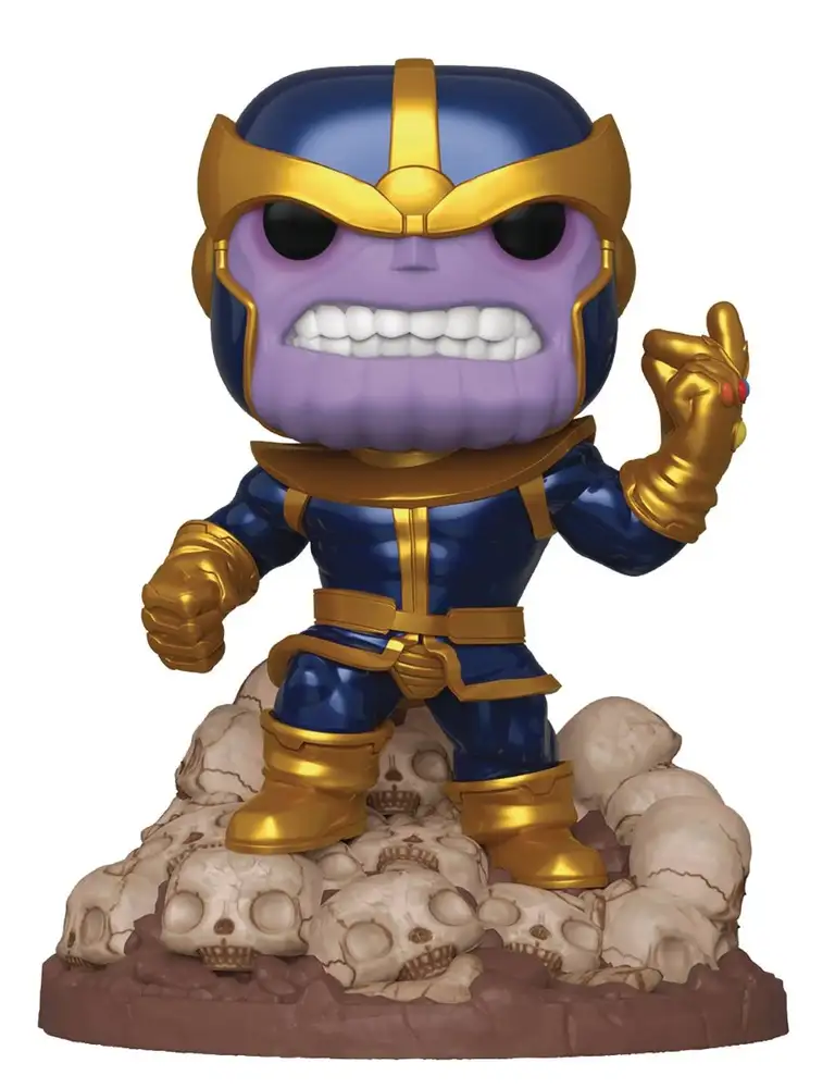 Pop Marvel Heroes Thanos Snap 6in Previews Exclusive PX Deluxe Vinyl Figure