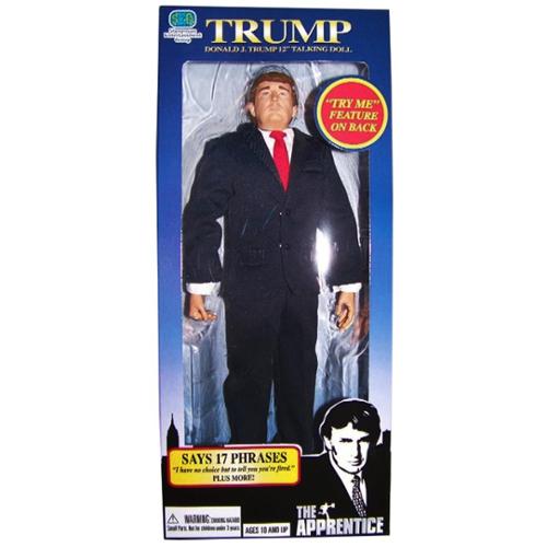 Donald Trump 12 Collectible Talking Doll - Includes 17 Phrases